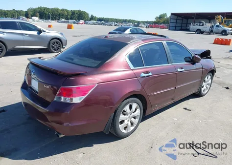 2010 Honda Accord 3.5 Ex-L из США, поврежденный, VIN 5KBCP3F87AB011041